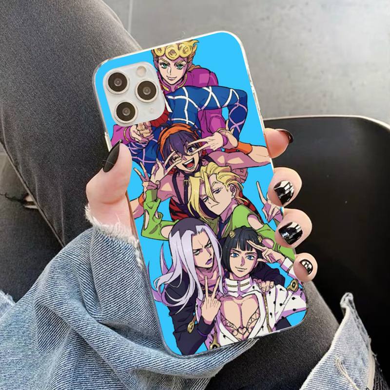 JoJo Bizarre Adventure Phone Case - Colorful Printed Anime Case